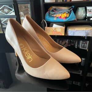 Calvin Klein Nude Pumps
